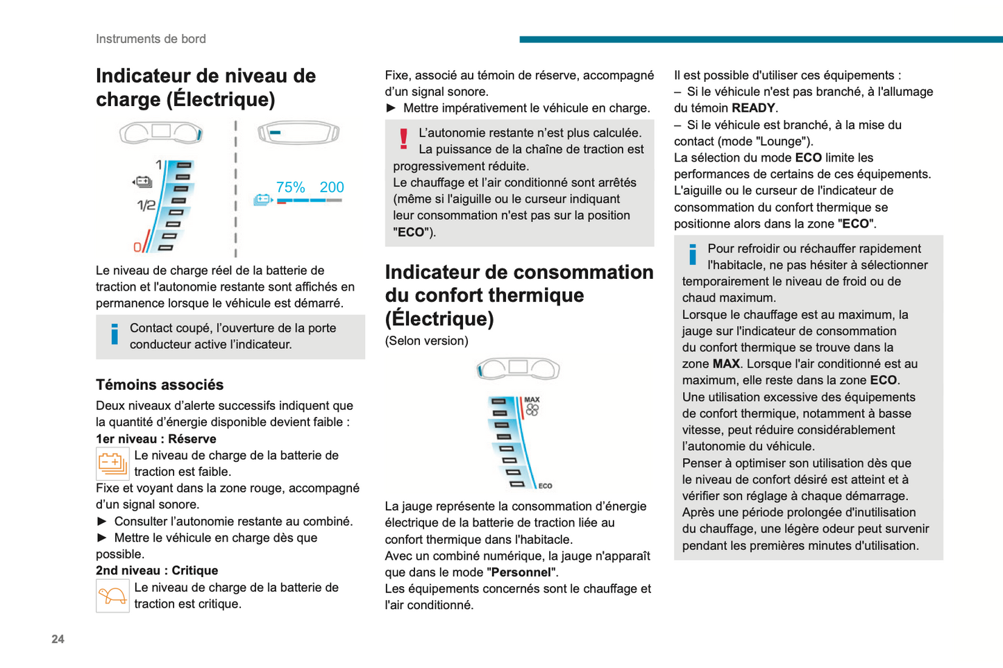 2023-2024 Peugeot 2008/e-2008 Manuel du propriétaire | Français