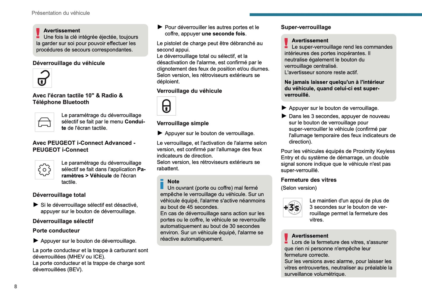 2025 Peugeot 2008 Owner's Manual | French