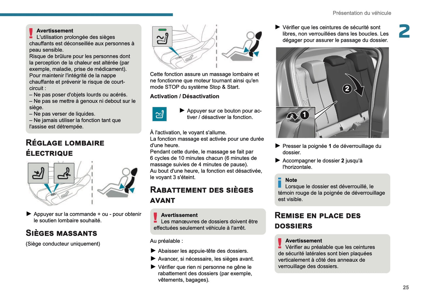 2025 Peugeot 2008 Owner's Manual | French
