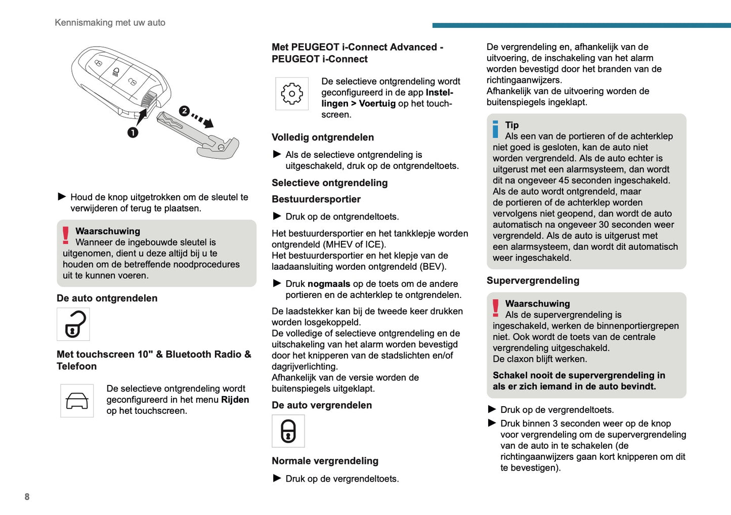 2025 Peugeot 2008 Owner's Manual | Dutch