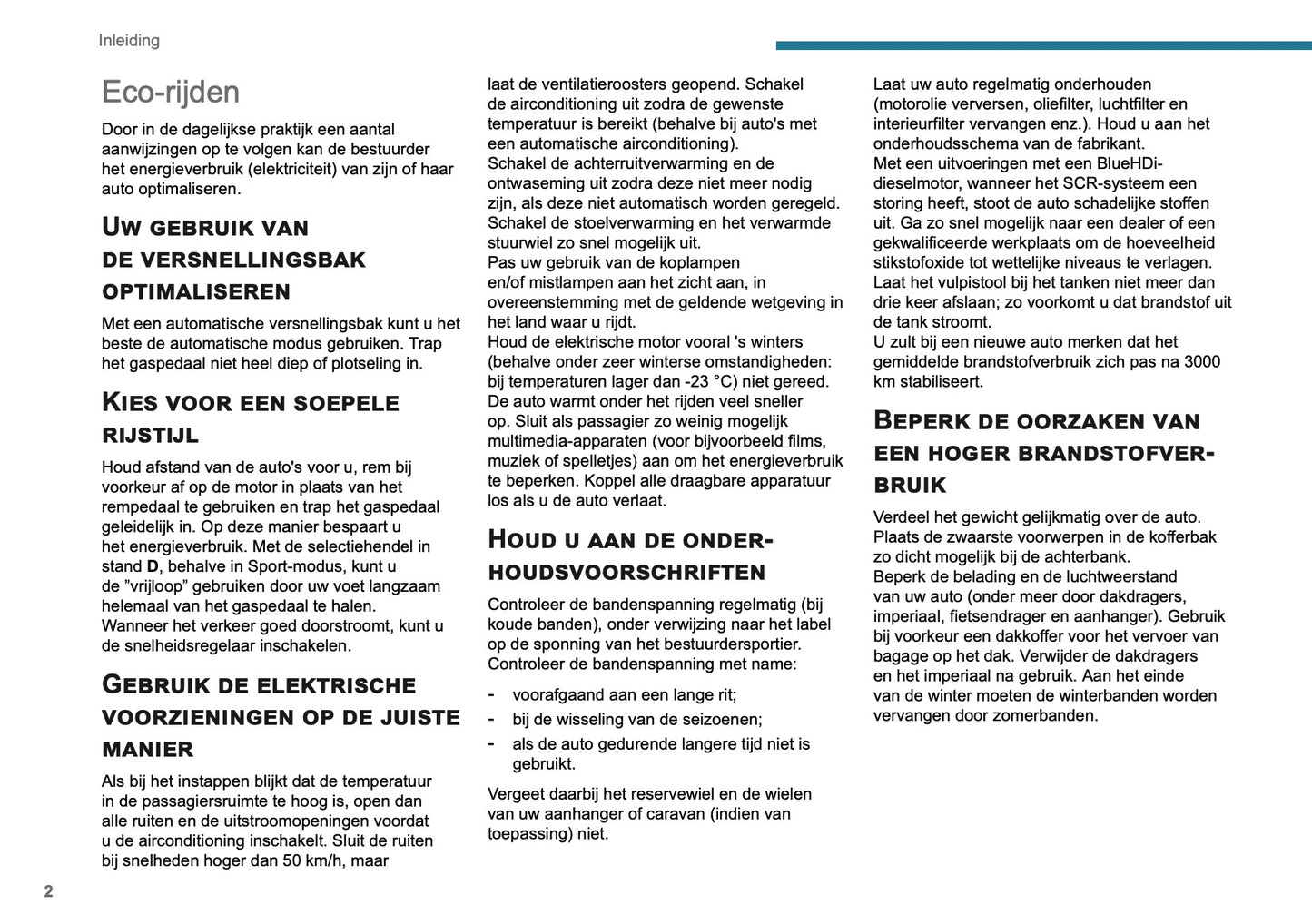 2025 Peugeot 2008 Owner's Manual | Dutch