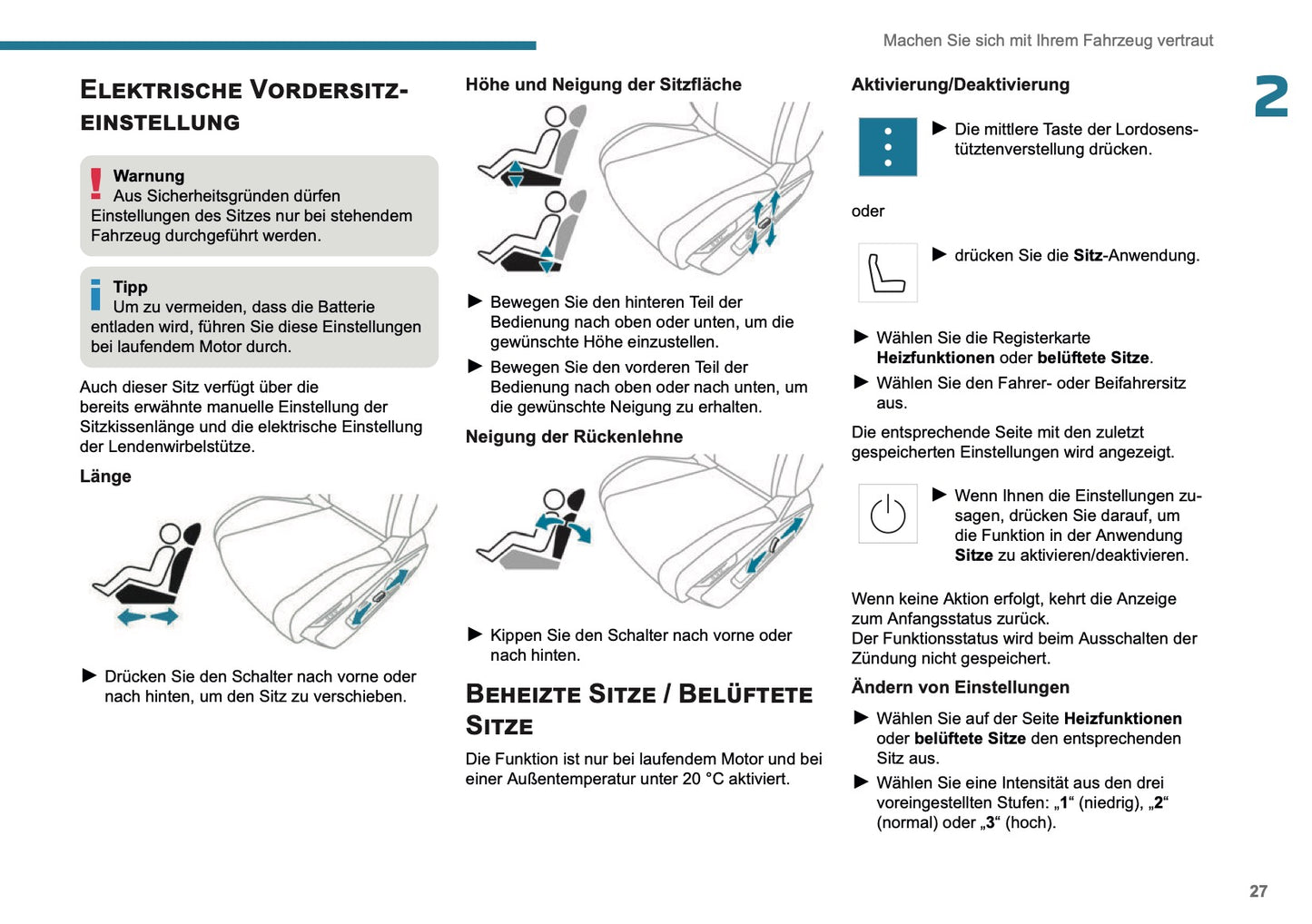2025-2026 Peugeot 3008/5008 Owner's Manual | German