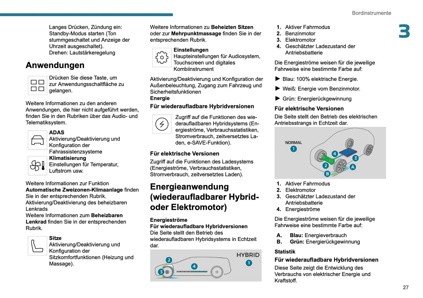 2024-2026 Peugeot 408/e-408 Owner's Manual | German