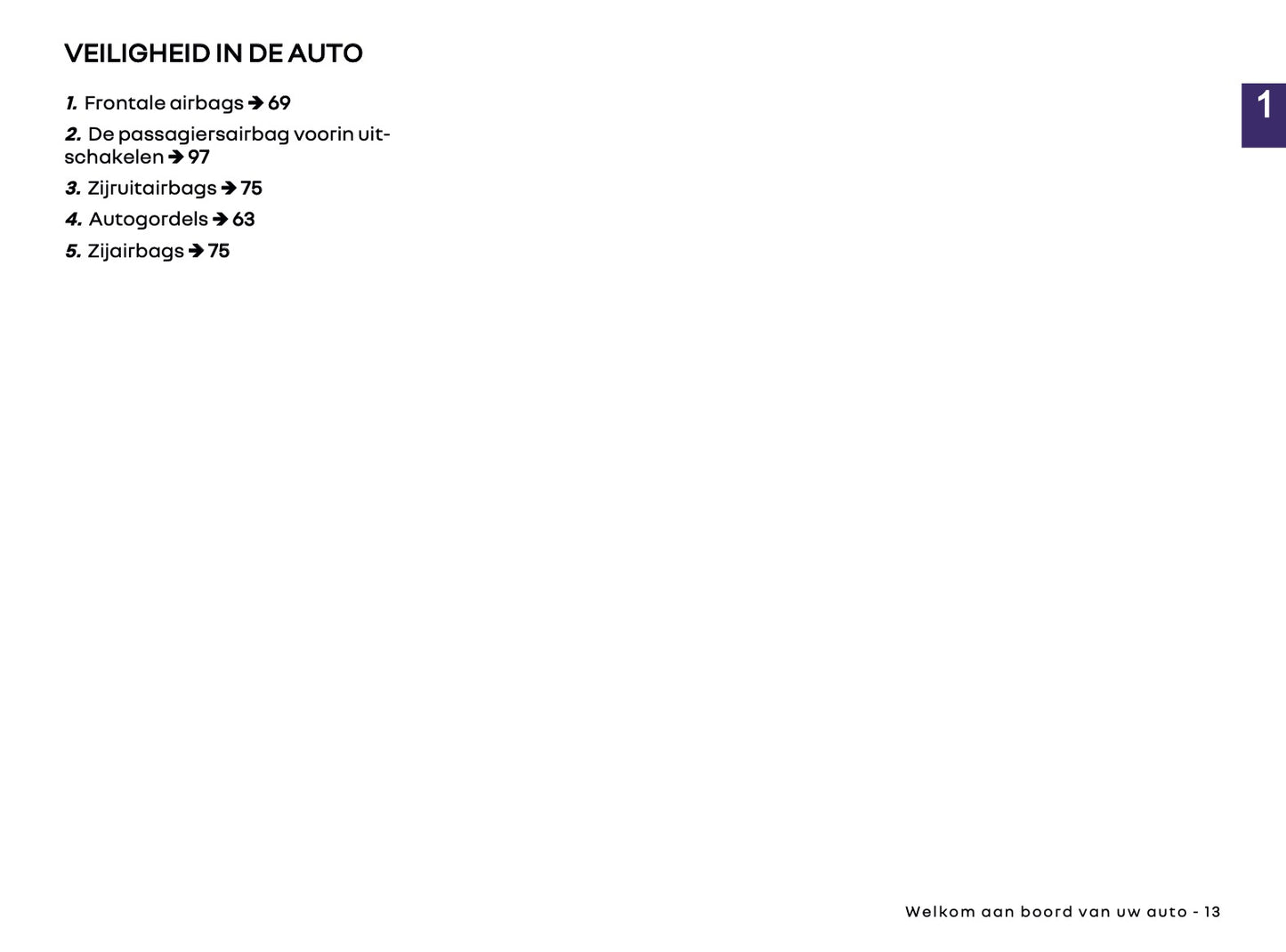 2025 Renault Captur Owner's Manual | Dutch