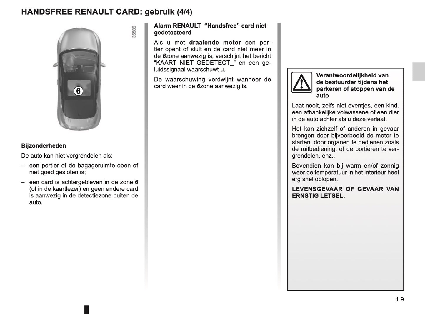 2015-2016 Renault Clio Owner's Manual | Dutch