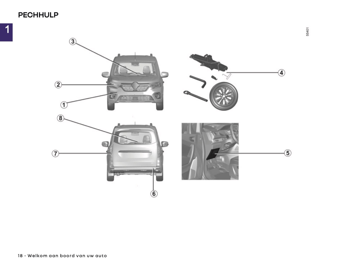 2024-2025 Renault Kangoo Owner's Manual | Dutch