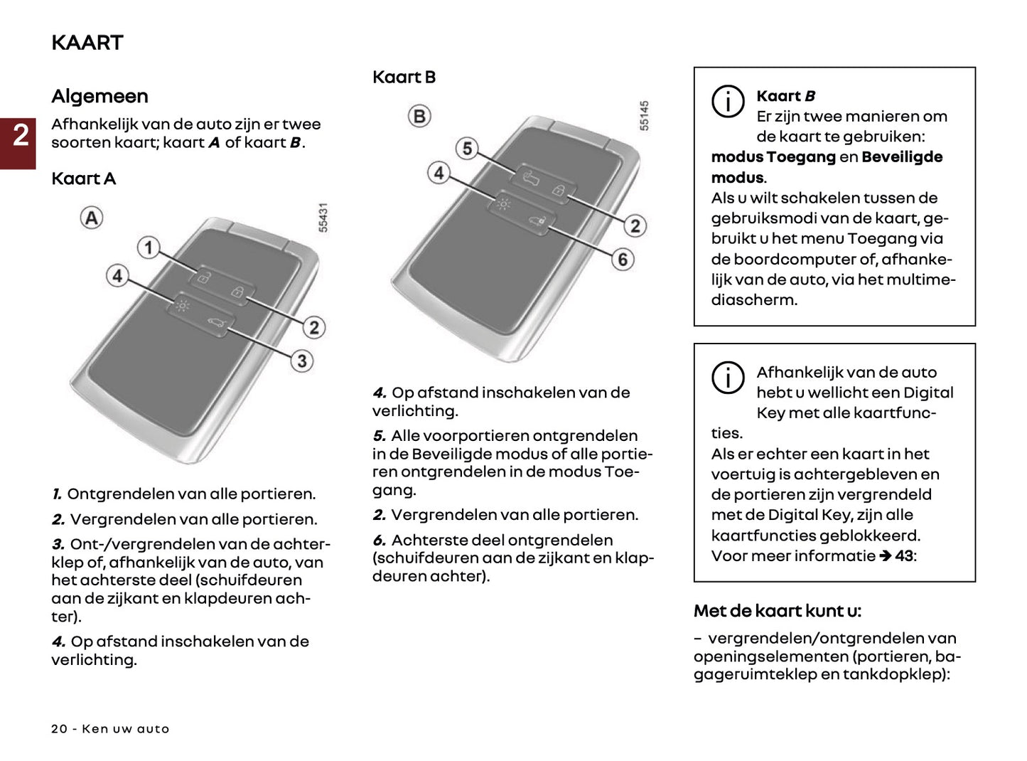 2024-2025 Renault Kangoo Owner's Manual | Dutch