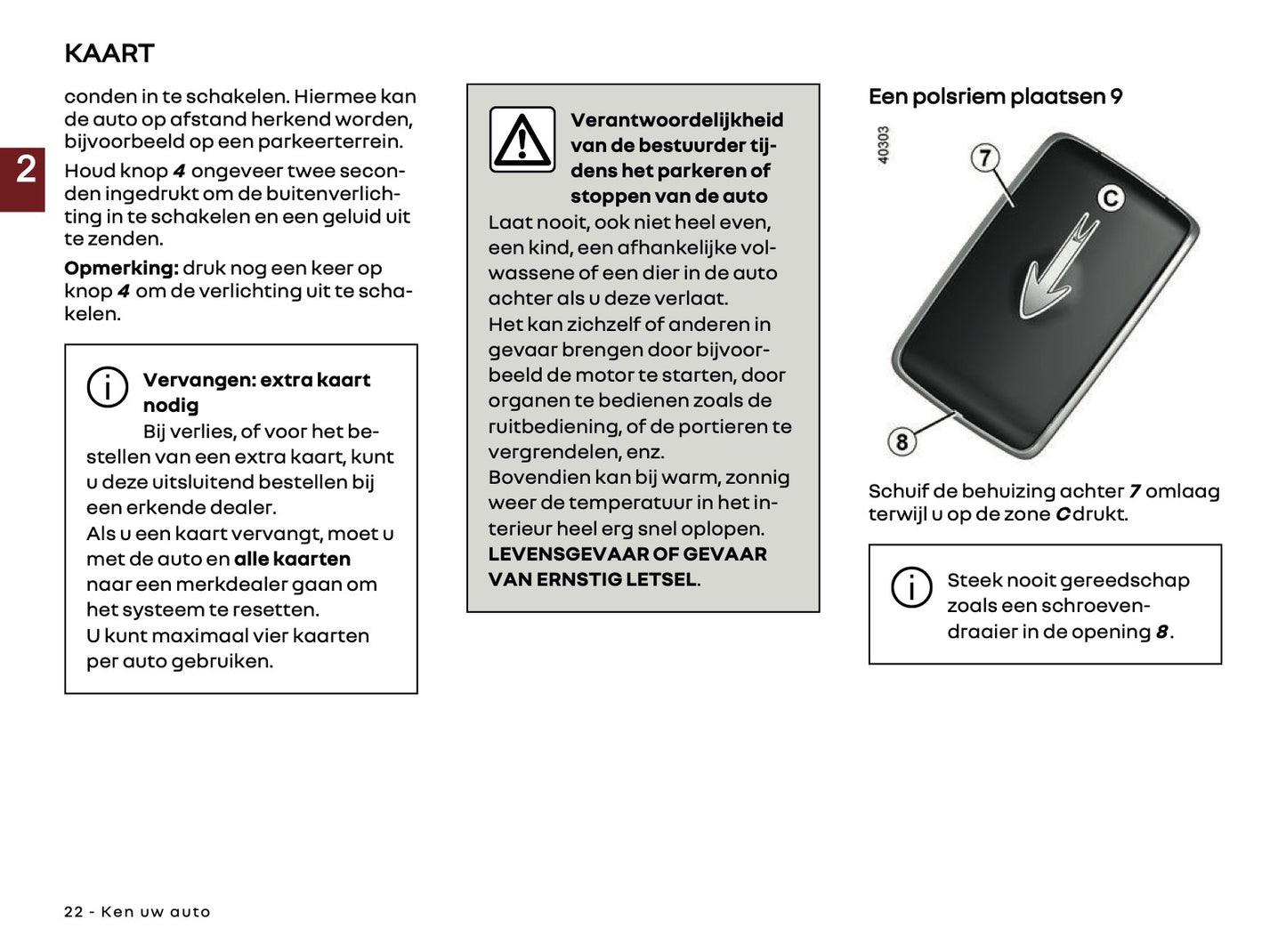 2024-2025 Renault Kangoo Owner's Manual | Dutch