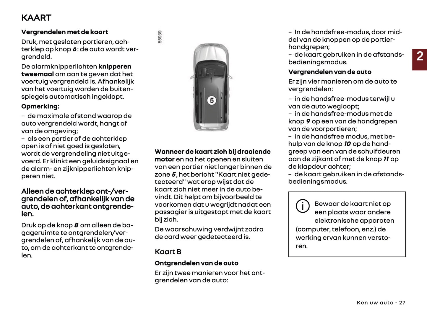 2024-2025 Renault Kangoo Owner's Manual | Dutch