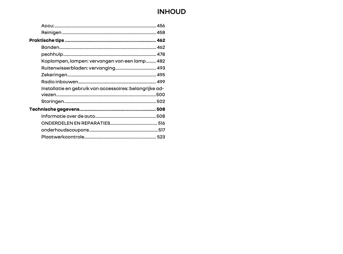 2024-2025 Renault Kangoo Owner's Manual | Dutch