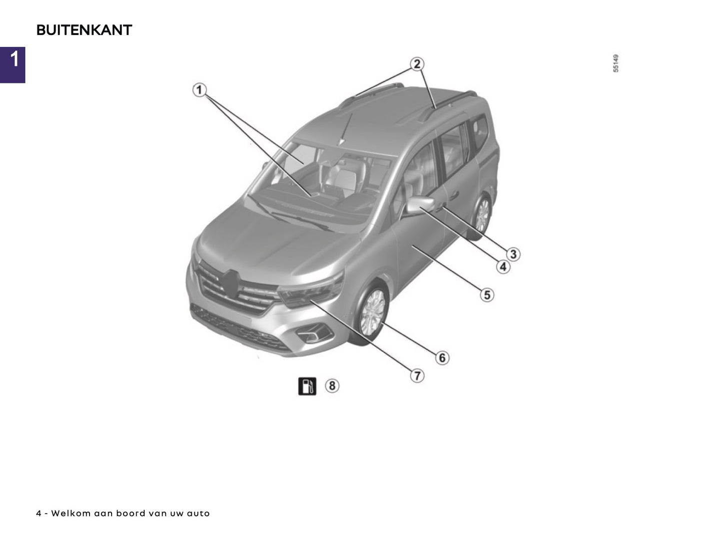 2024-2025 Renault Kangoo Owner's Manual | Dutch