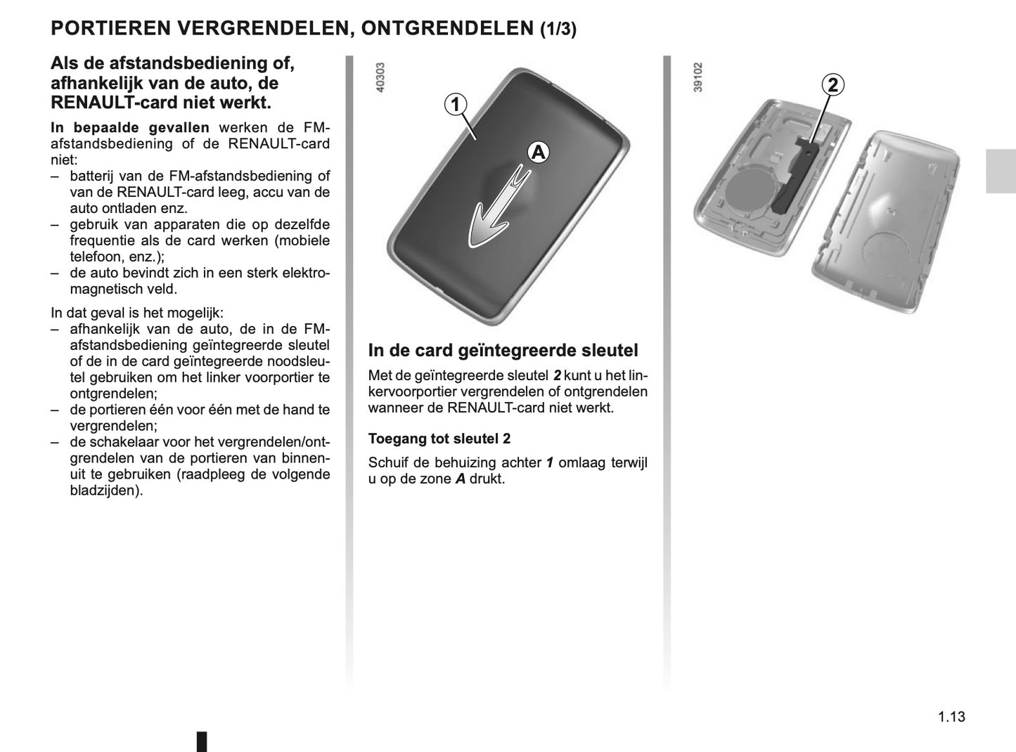 2019-2020 Renault Scenic/Grand Scenic Owner's Manual | Dutch