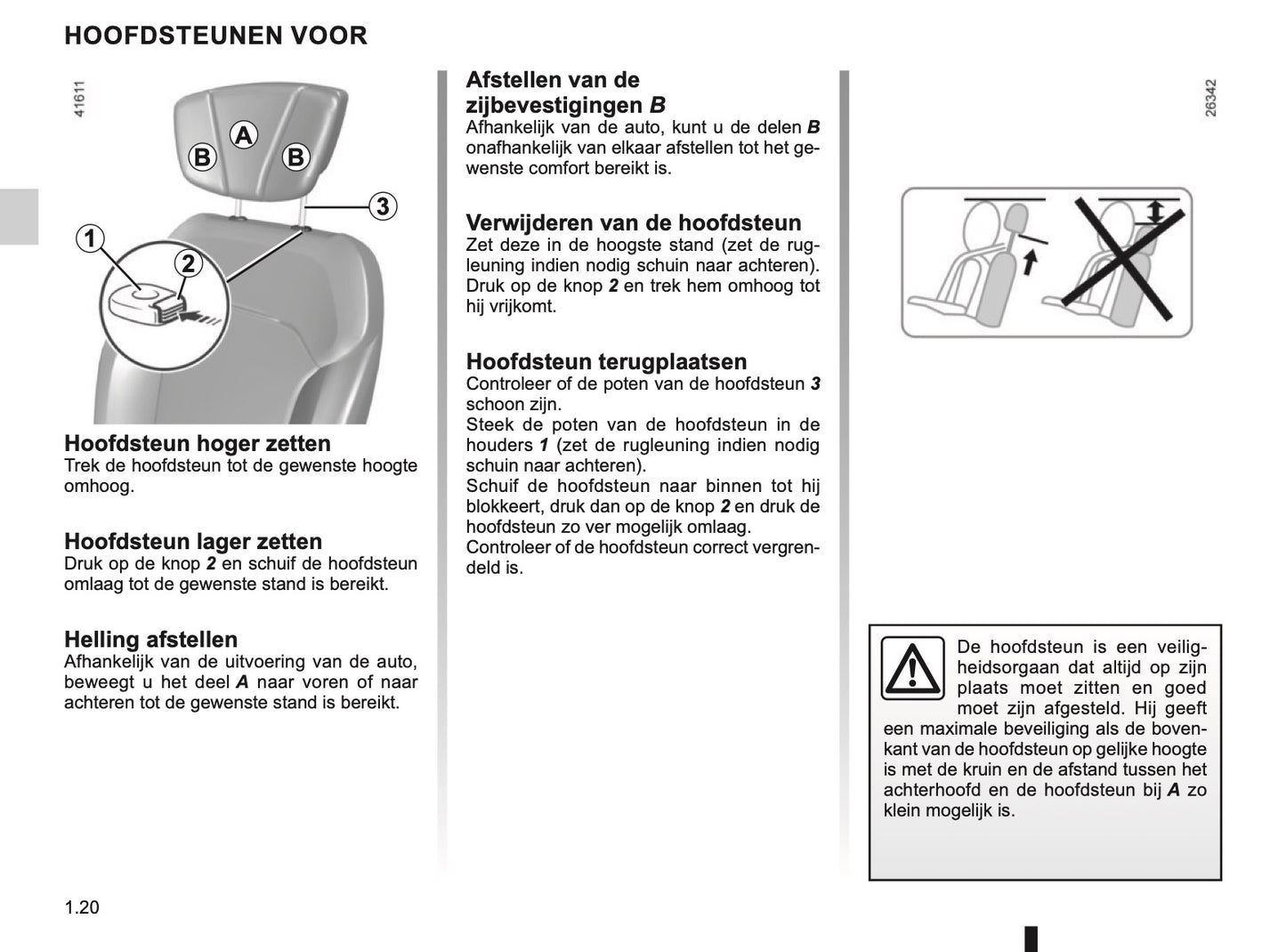 2019-2020 Renault Scenic/Grand Scenic Owner's Manual | Dutch