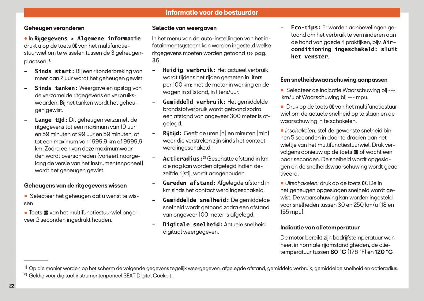 2024 Seat Arona Owner's Manual | Dutch