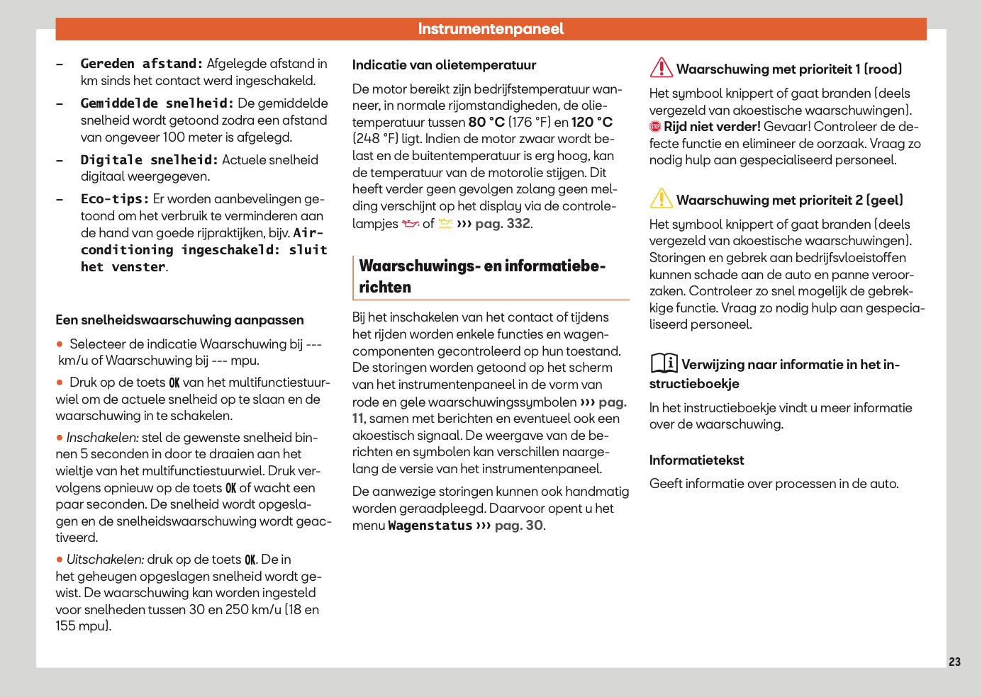 2024 Seat Ateca Owner's Manual | Dutch