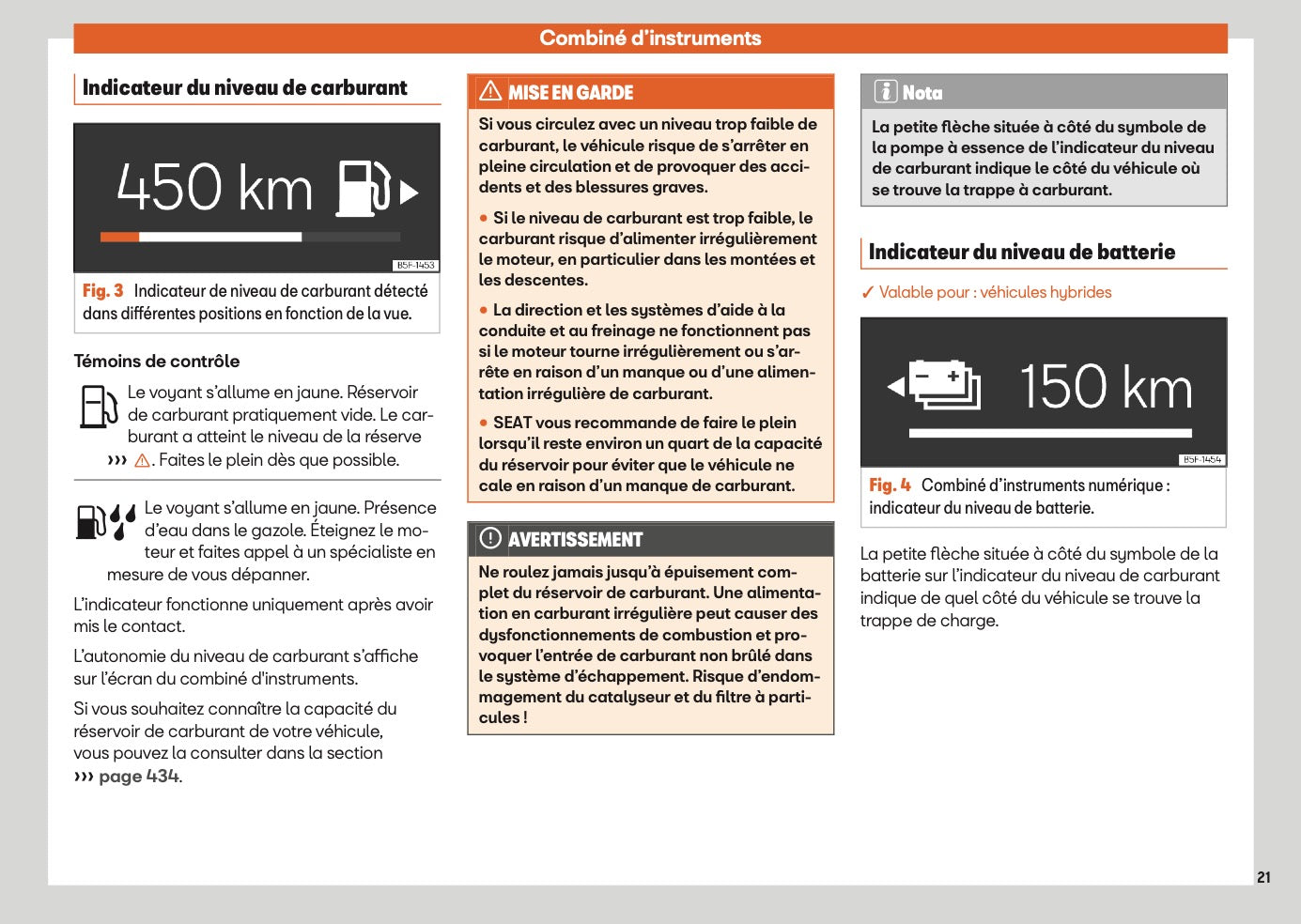 2025 Seat Leon/Leon Sportstourer Owner's Manual | French