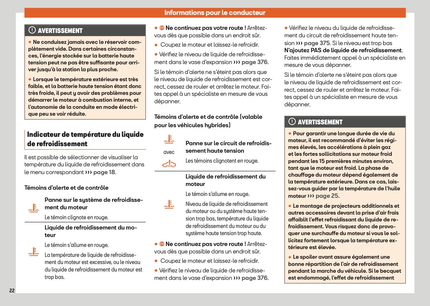 2025 Seat Leon/Leon Sportstourer Owner's Manual | French
