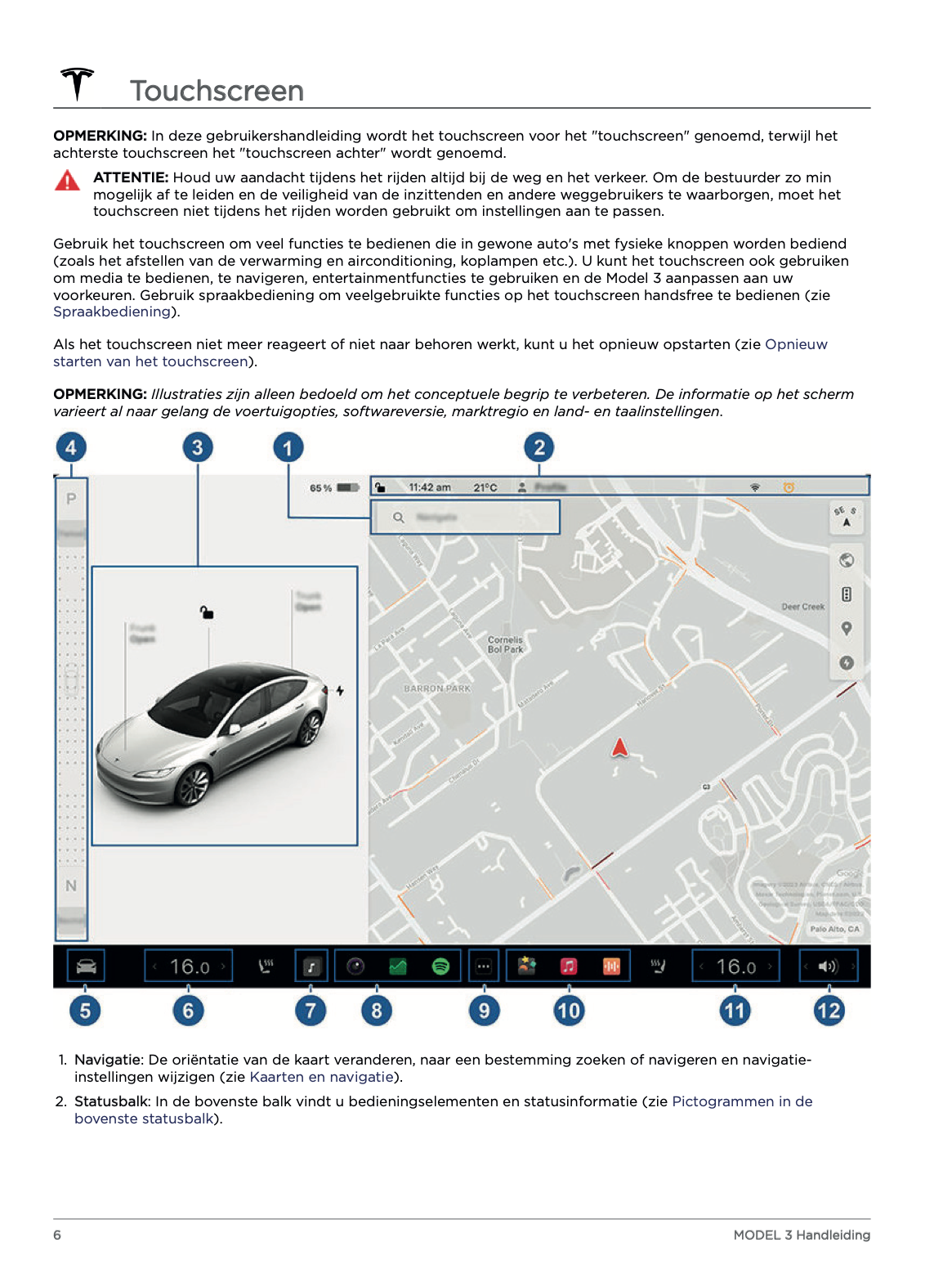 2023-2024 Tesla Model 3 Manuel du propriétaire | Néerlandais