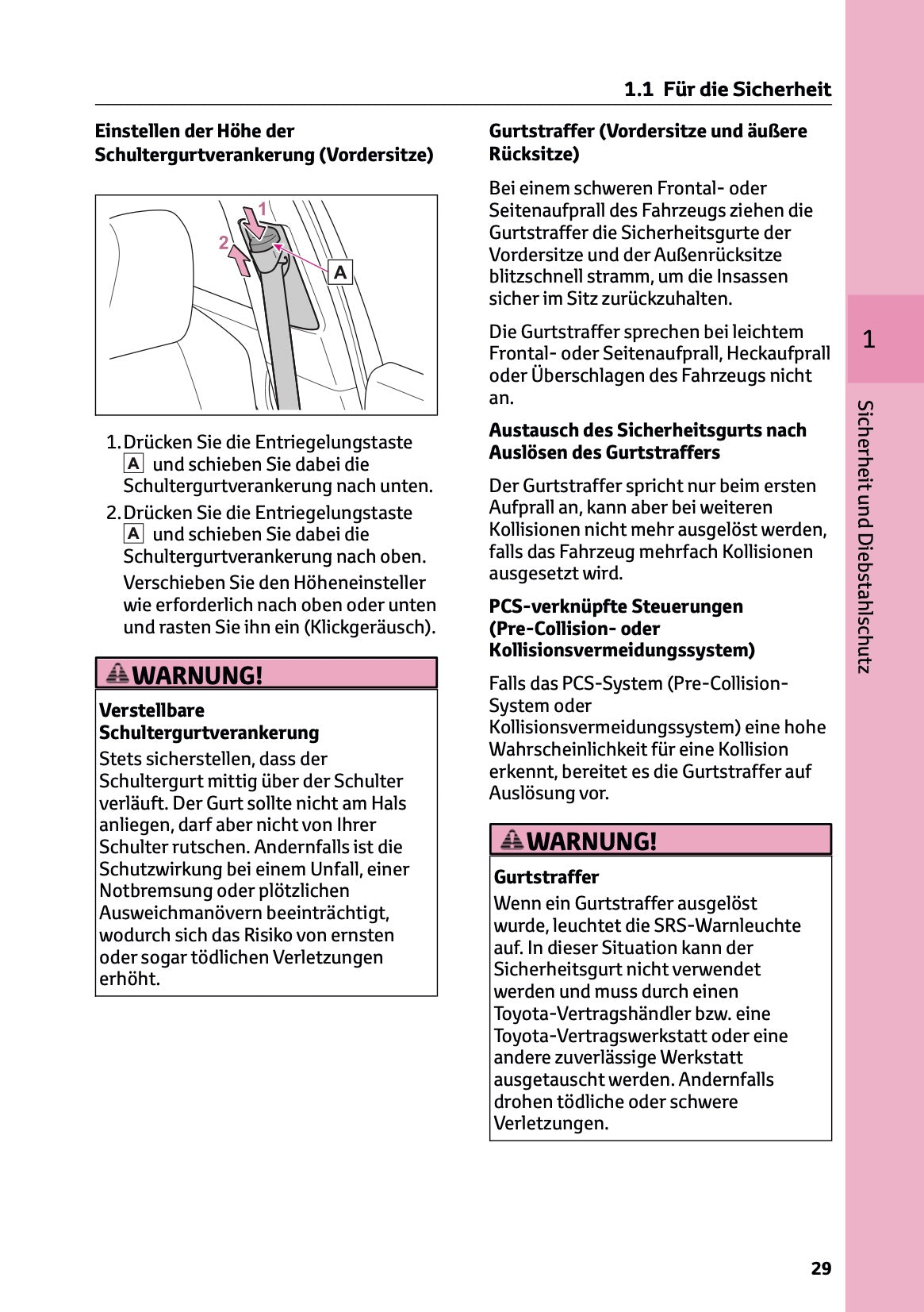 2025 Toyota Corolla Cross Hybrid Owner's Manual | German