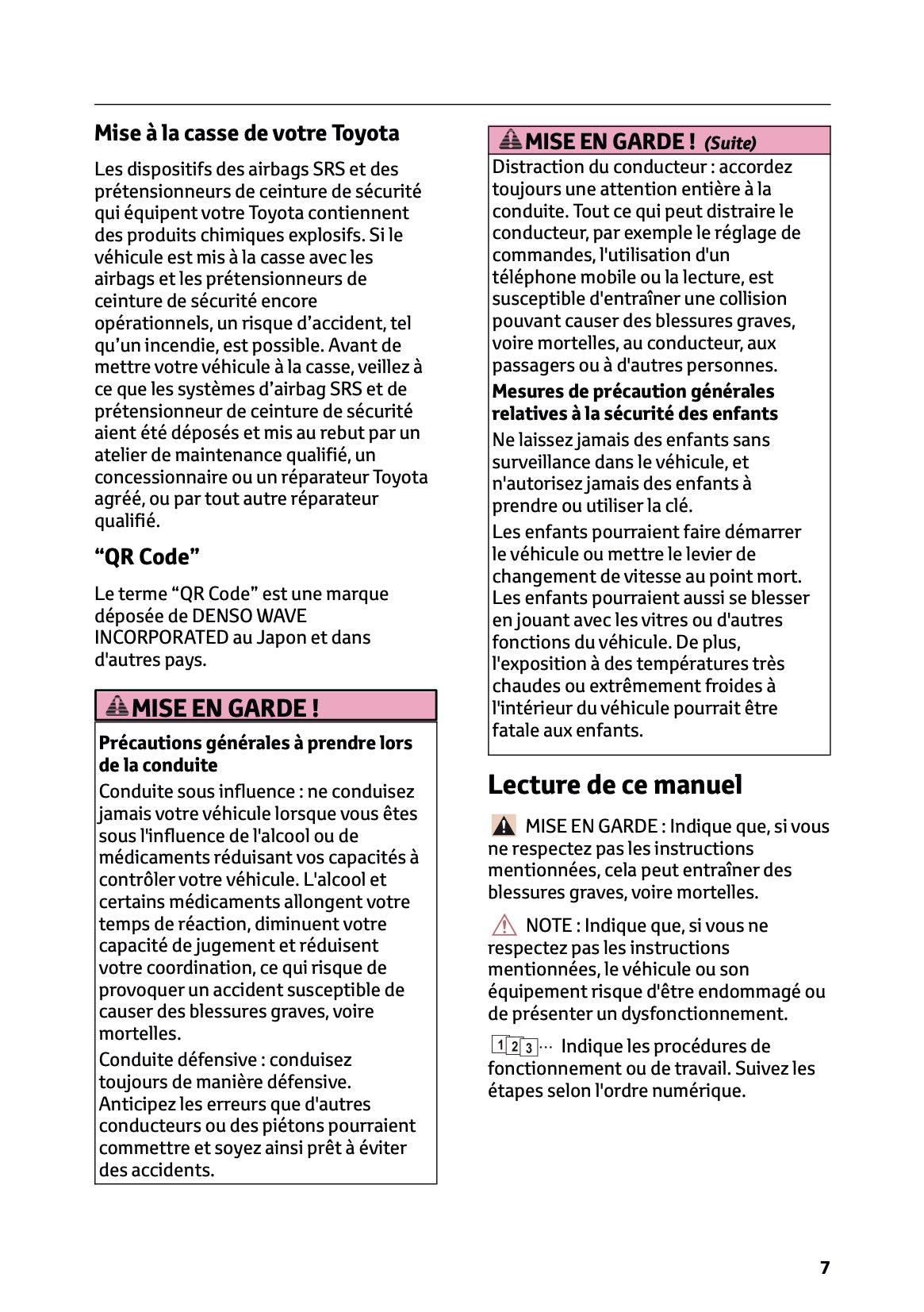 2024-2025 Toyota Hilux 48V Manuel du propriétaire | Français