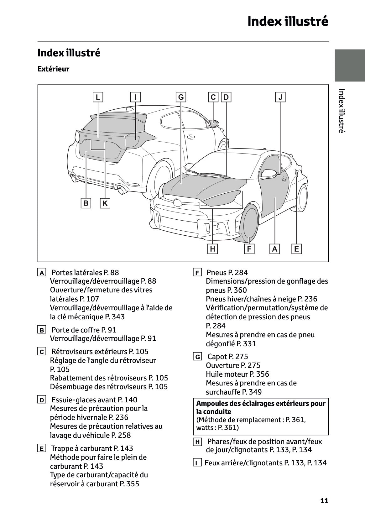 2025 Toyota GR Yaris Manuel du propriétaire | Français