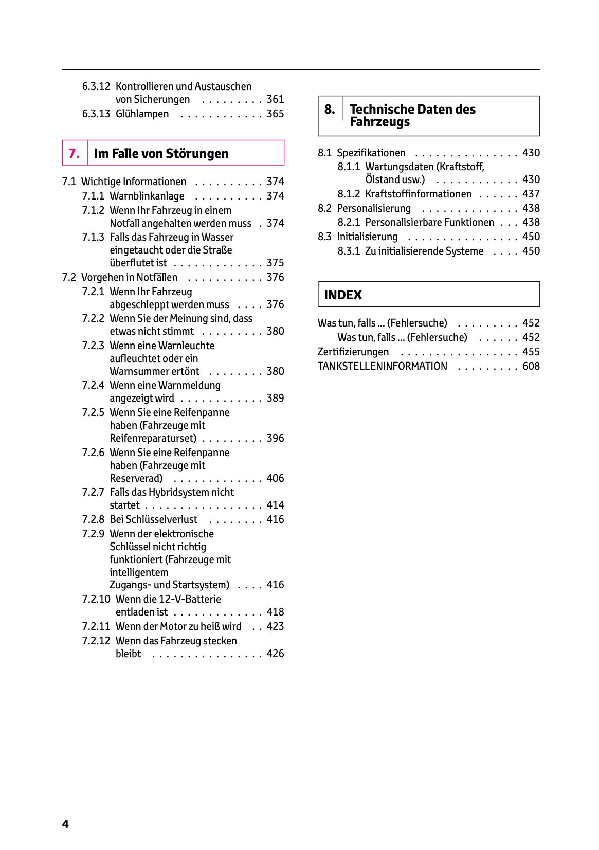 2025 Toyota Yaris Hybrid Owner's Manual | German
