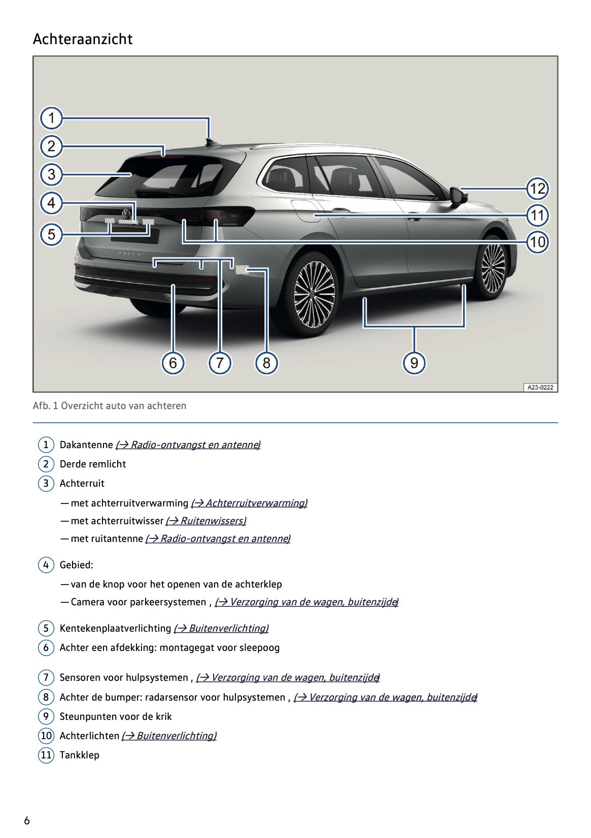 2024-2025 Volkswagen Passat Variant Owner's Manual | Dutch