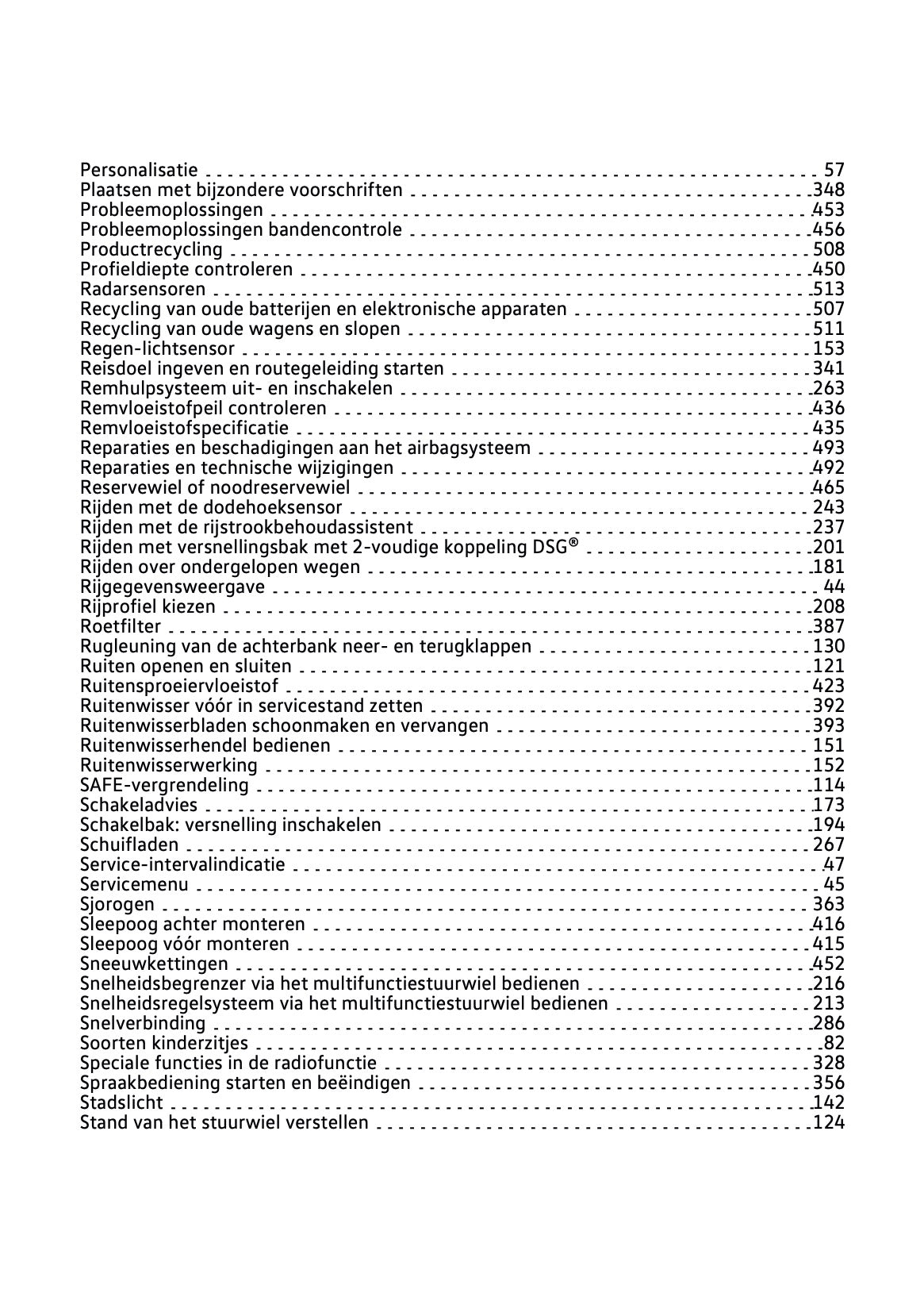2021-2022 Volkswagen T-Cross Owner's Manual | Dutch