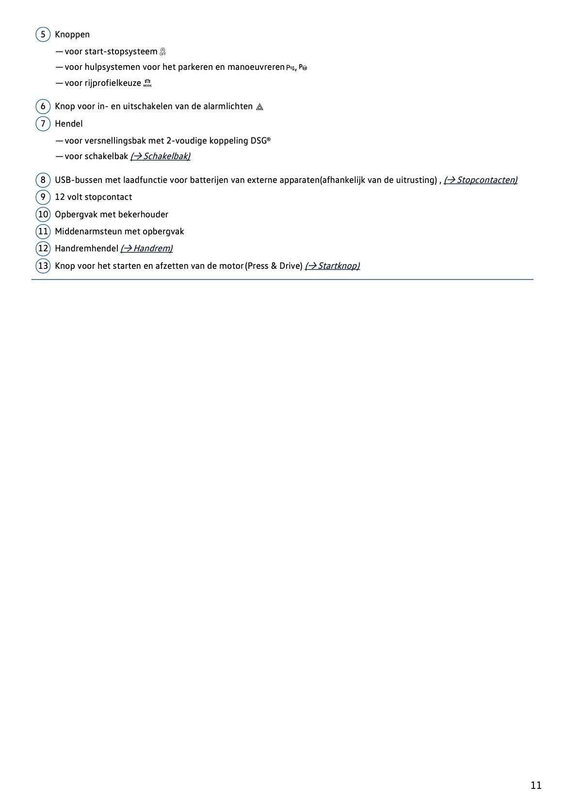 2022-2023 Volkswagen T-Cross Owner's Manual | Dutch