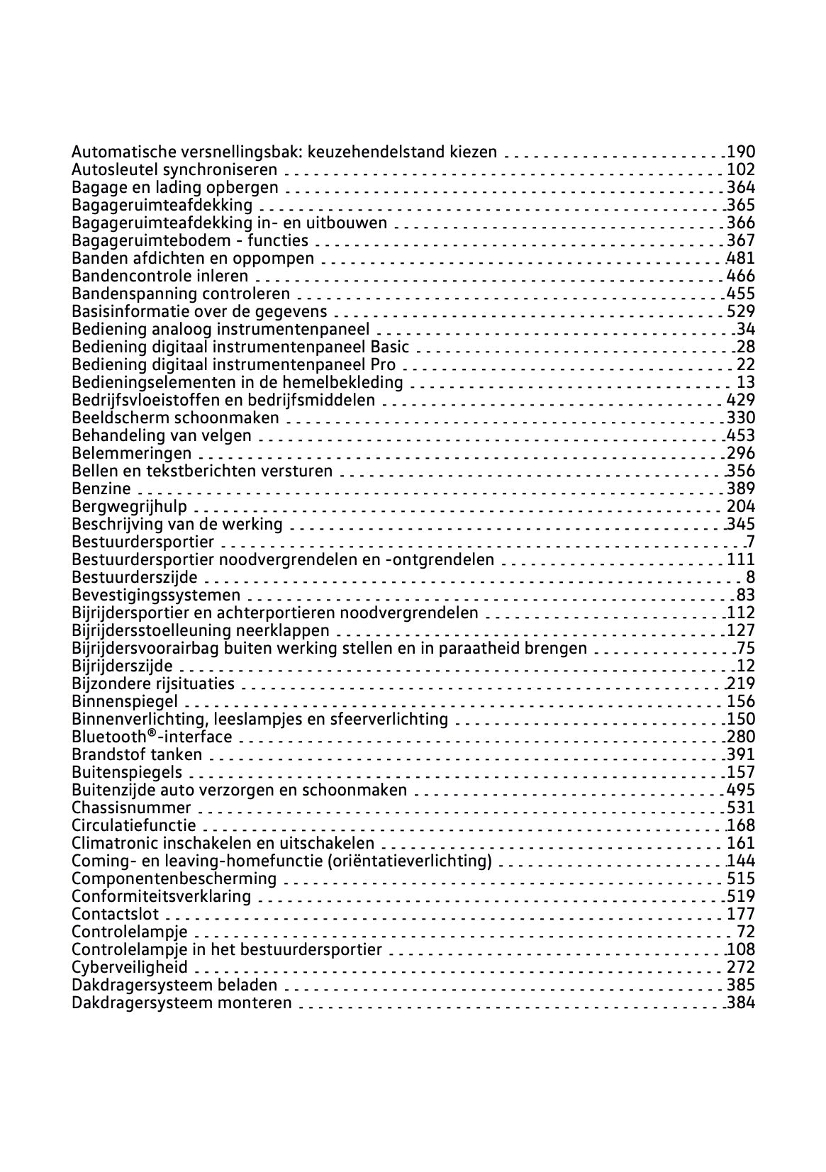 2022-2023 Volkswagen T-Cross Owner's Manual | Dutch