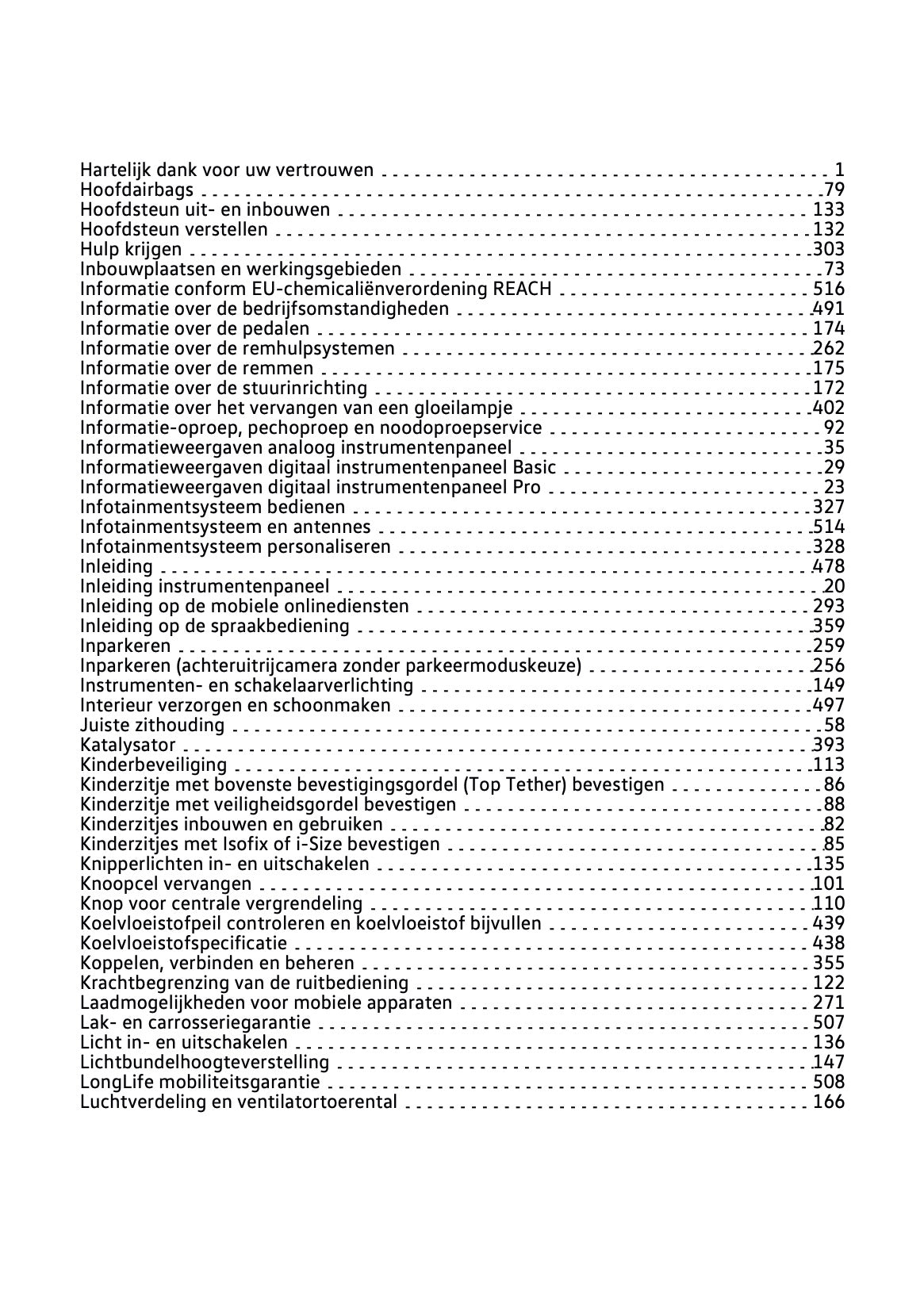 2022-2023 Volkswagen T-Cross Owner's Manual | Dutch