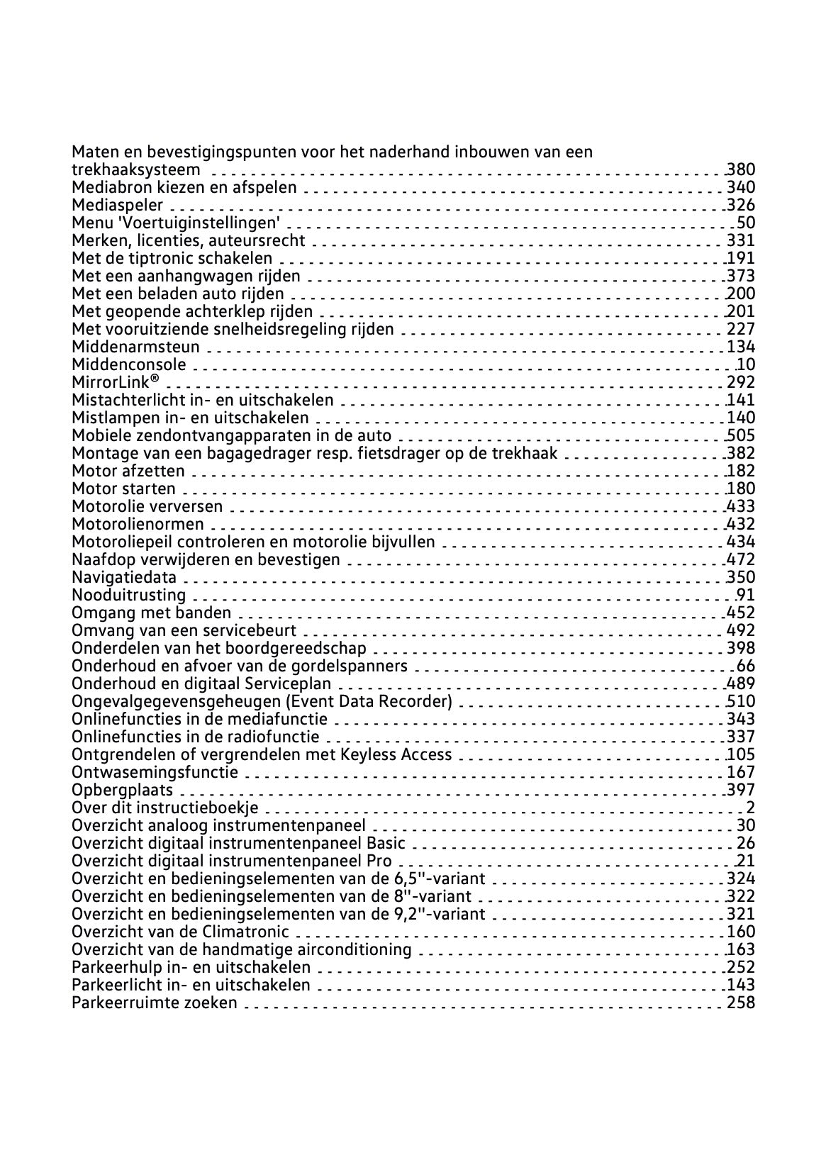 2022-2023 Volkswagen T-Cross Owner's Manual | Dutch