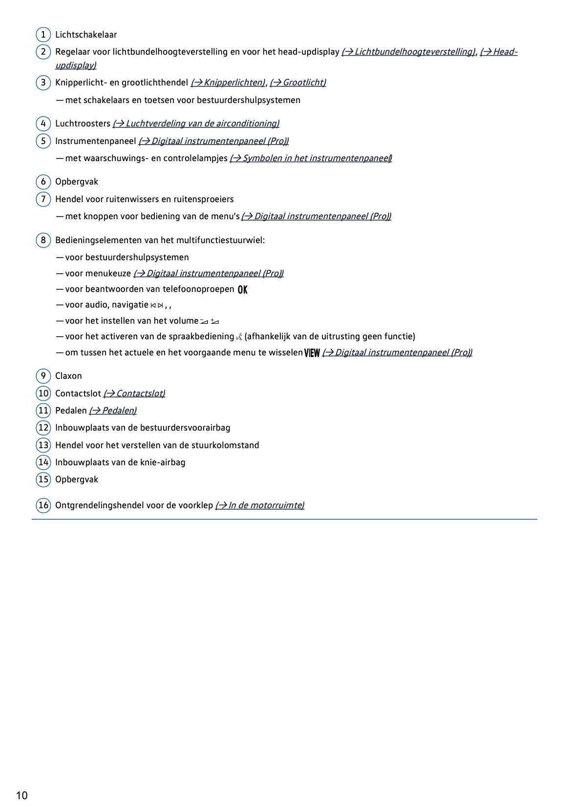 2021-2022 Volkswagen Tiguan Owner's Manual | Dutch