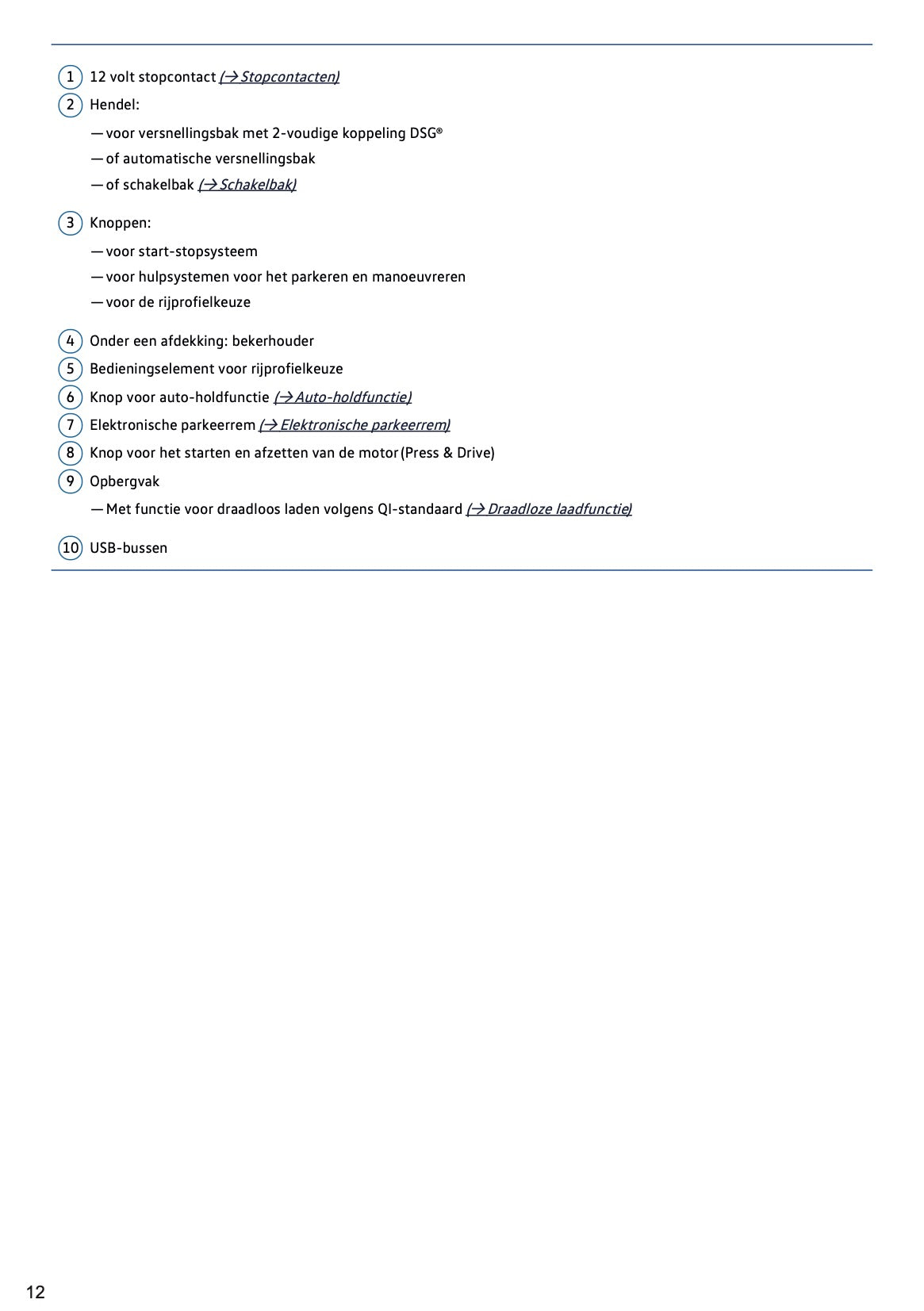2021-2022 Volkswagen Tiguan Owner's Manual | Dutch