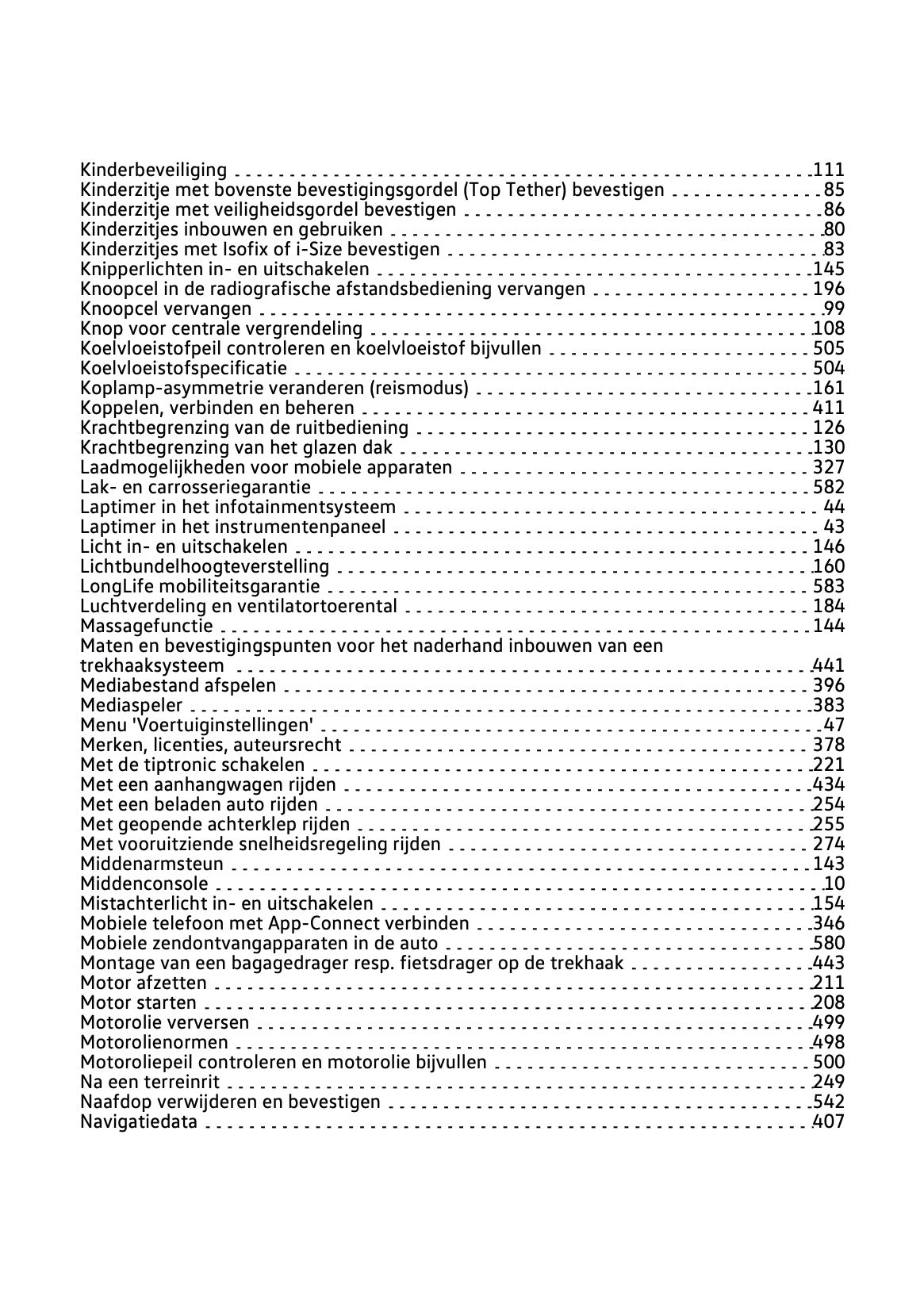 2023-2024 Volkswagen T-Roc Owner's Manual | Dutch