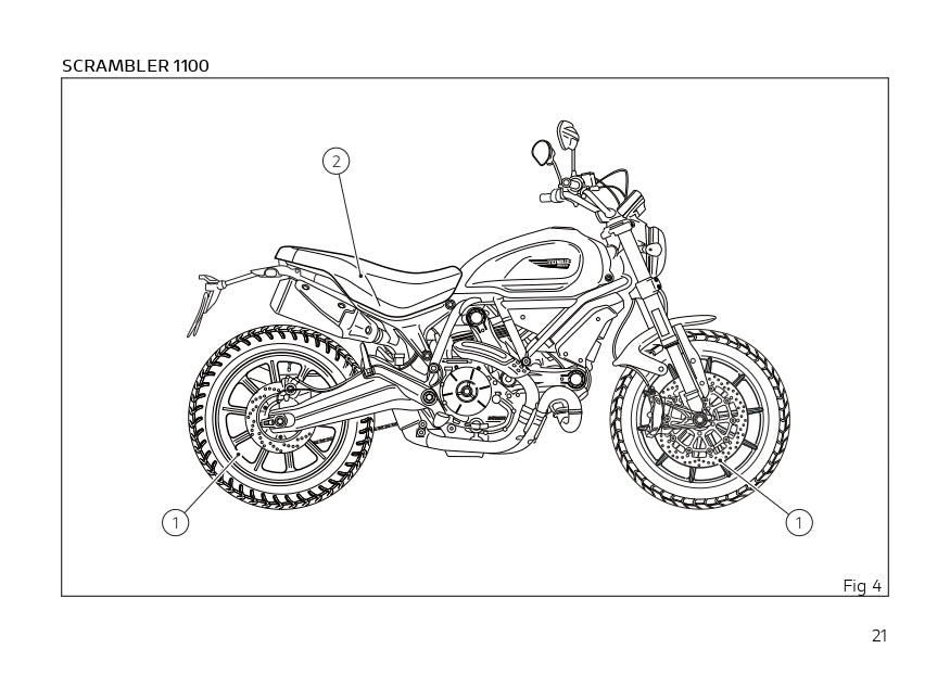 2019 Ducati Scrambler 1100 Manuel du propriétaire | Anglais