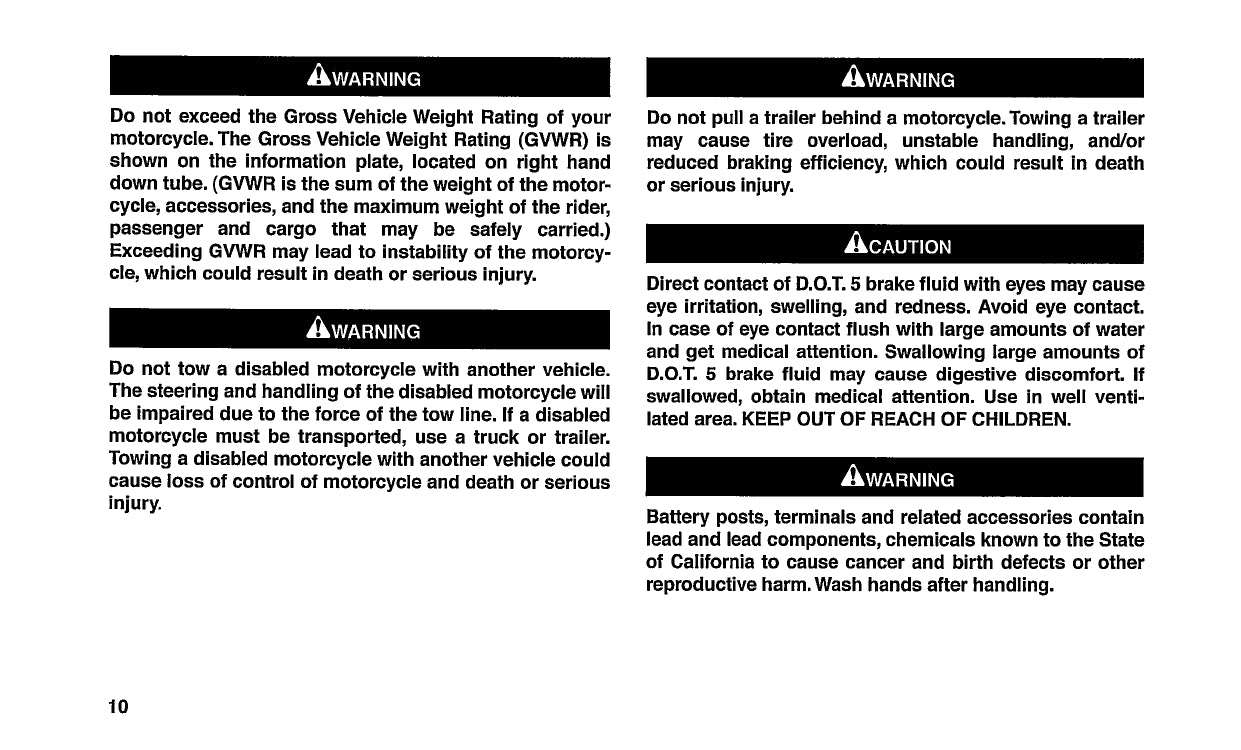 2003 Harley-Davidson Softail Owner's Manual | English