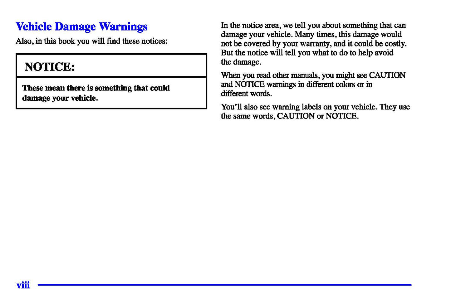 2000 Pontiac Firebird Owner's Manual | English
