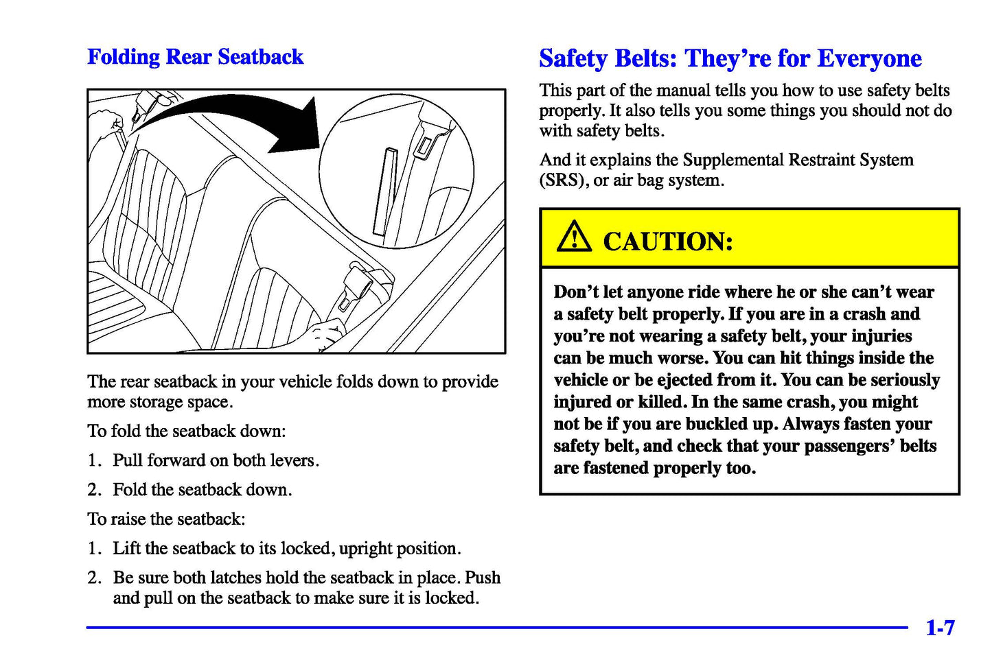2000 Pontiac Firebird Owner's Manual | English