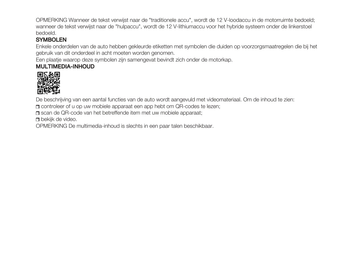 2023 Fiat Panda Owner's Manual | Dutch