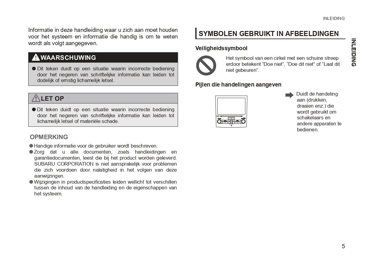2020 Subaru Forester Navigation Guide | Dutch