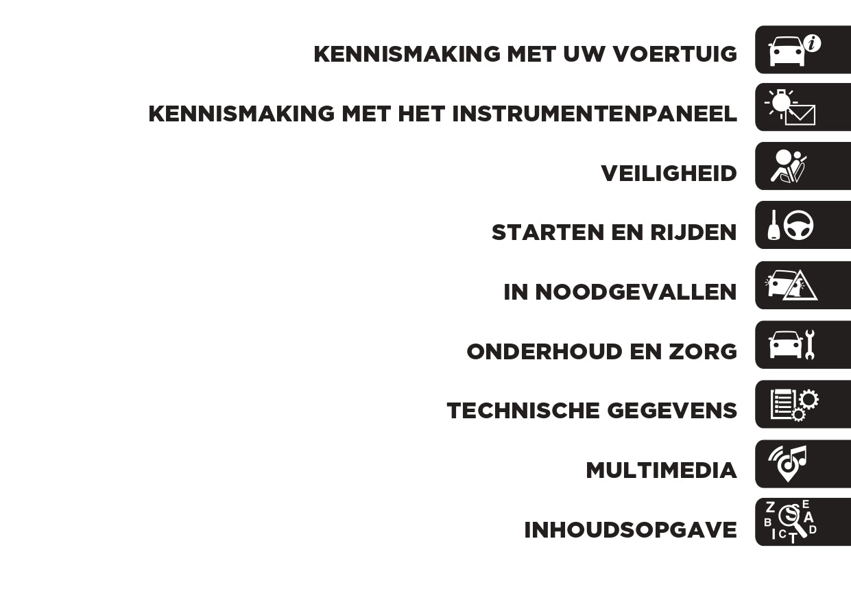 2023-2024 Jeep Renegade Owner's Manual | Dutch