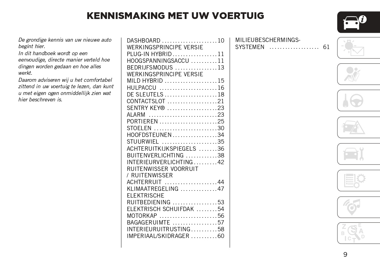 2023-2024 Jeep Renegade Owner's Manual | Dutch
