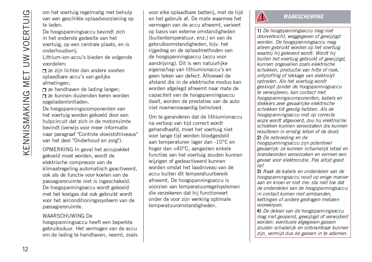 2023-2024 Jeep Renegade Owner's Manual | Dutch