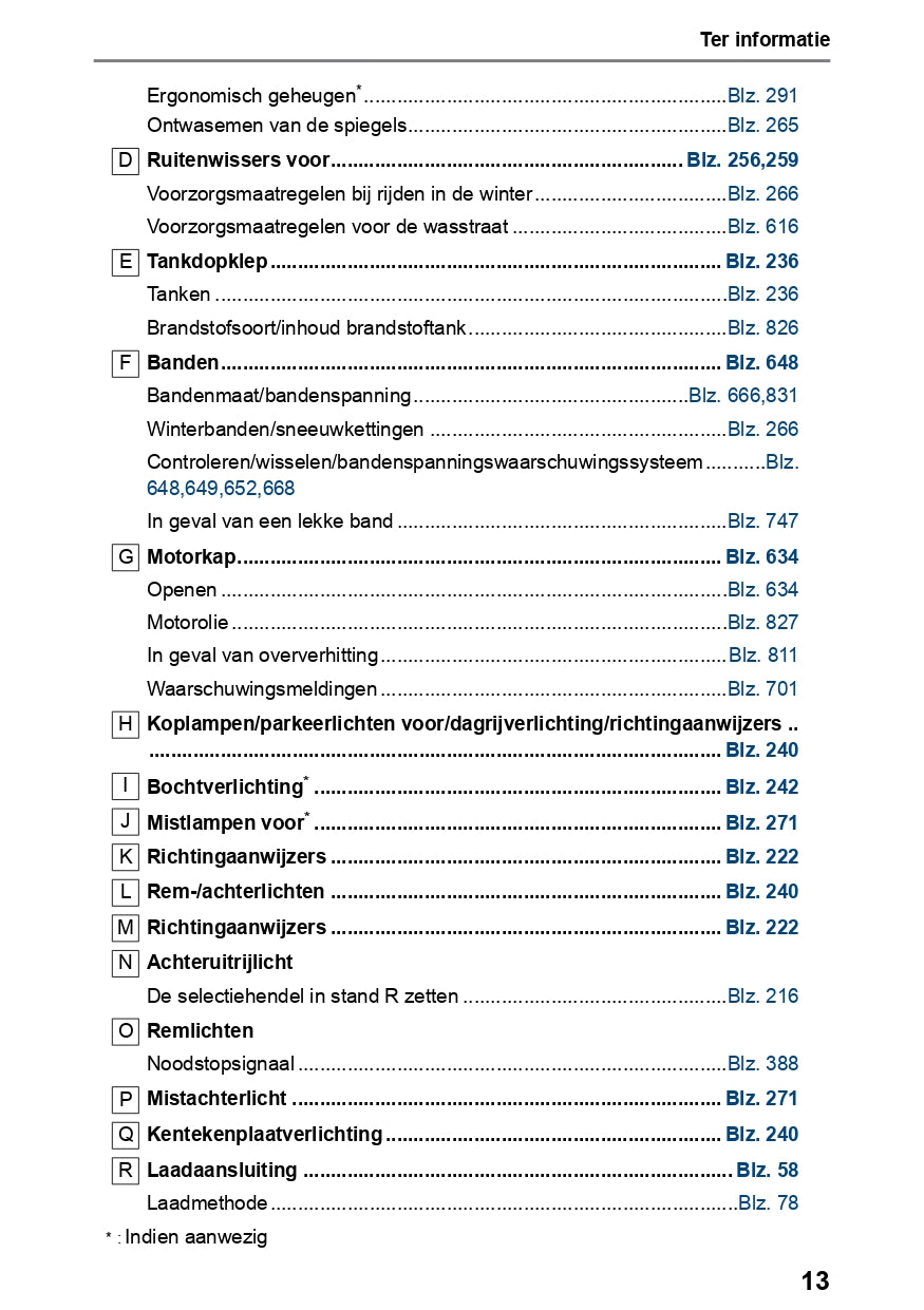 2023-2024 Lexus NX 450h+ Owner's Manual | Dutch