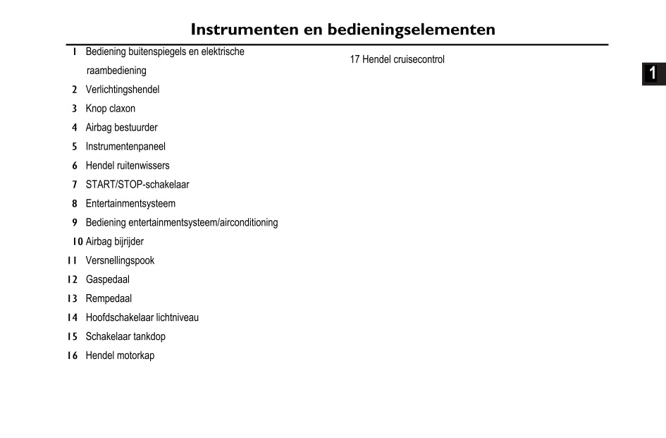 2020-2023 MG EHS PHEV Owner's Manual | Dutch