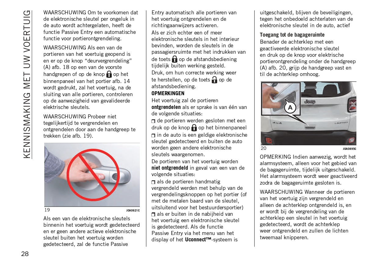 2023-2024 Jeep Renegade Owner's Manual | Dutch