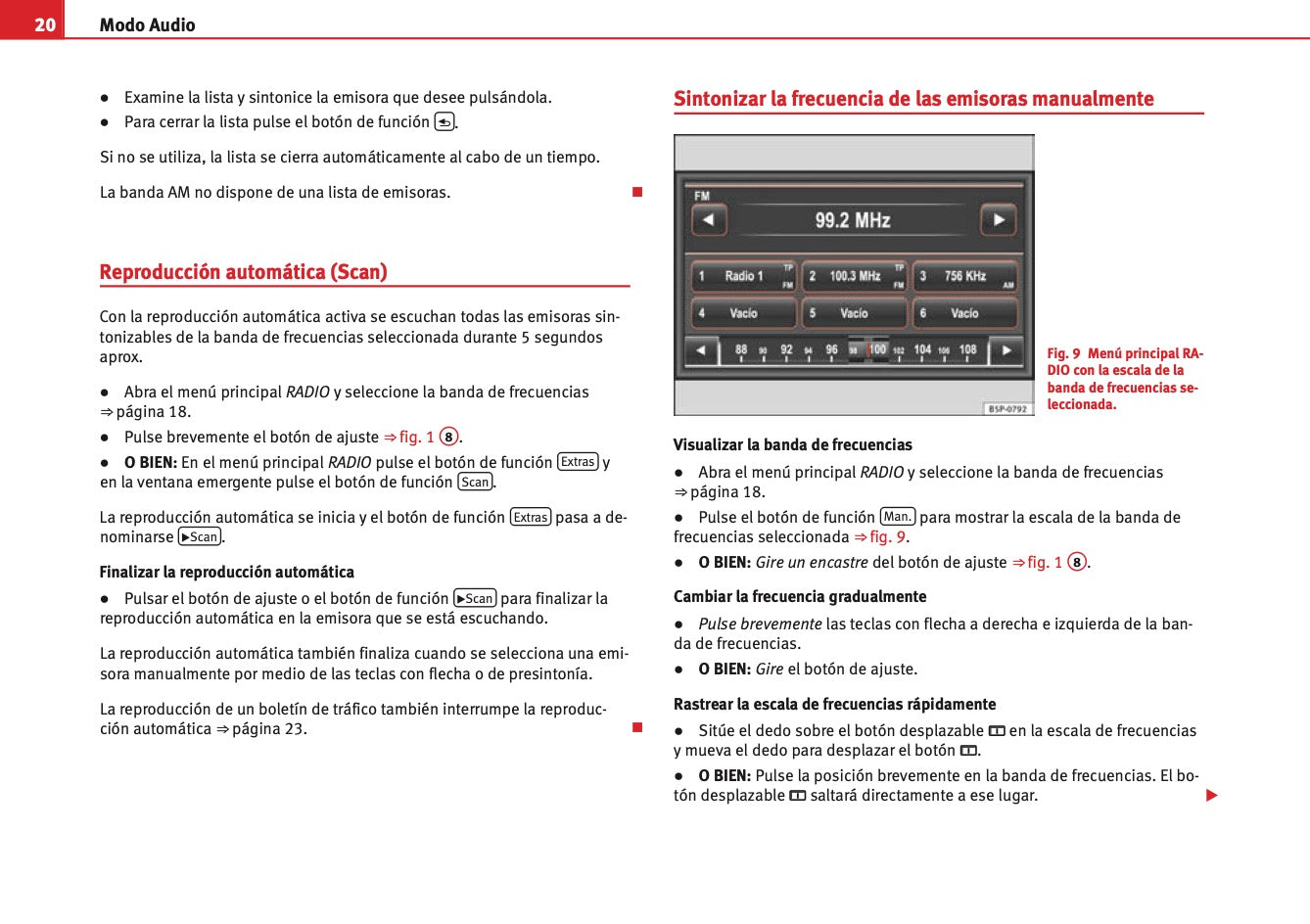 Seat Media System 3.2 Manual de Instrucciones 2010 - 2015