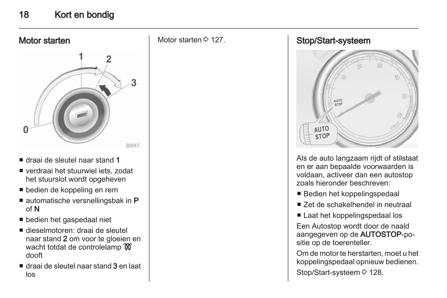2012-2013 Opel Astra GTC Owner's Manual | Dutch