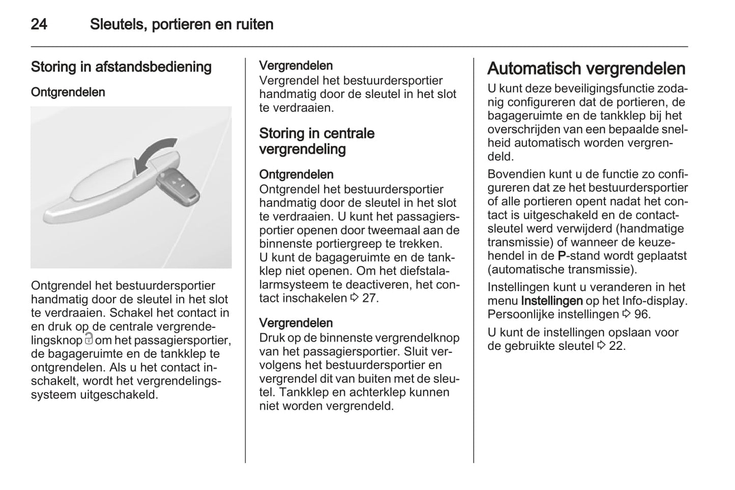 2012-2013 Opel Astra GTC Owner's Manual | Dutch